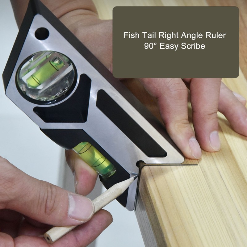 Box Level Aluminium Alloy Portable Carved High Accuracy Mini Level
