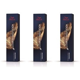 WELLA Professionals Pure Naturals Light Brown Natural Brown Koleston Perfect Me+ 5/07 60 ml Pack of 3