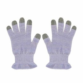 1 pair of silk blend sleeping gloves that can be used with smartphones