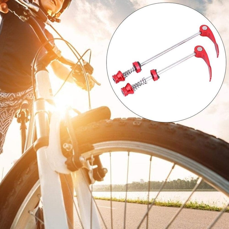 ANCLLO Bicycle Quick Release Lever, Mountain Road Bike Quick Release