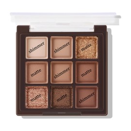 Boobeen Nude Eyeshadow Palette - Matte and Shimmer Makeup, Highly Pigmented Creamy Eye Shadow Powder, Create a Neutral Eye Look, Long Wearing