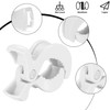 Pack of 9 Pram Clips, Clips Hooks for Attaching Toys,