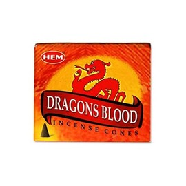 Dragon's Blood - 10 Cones - HEM Incense From India [Misc.]