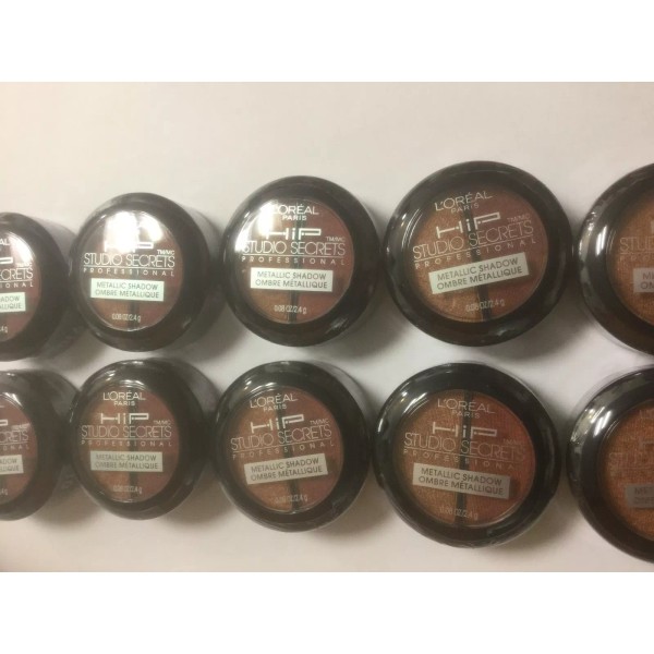 L'Oréal LOT OF 10 - L'Oreal HiP Metallic Duo Eye