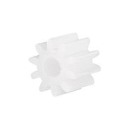 50 Pcs Pinion Gear 10 Teeth 0.08 inch (2 mm) Hole Diameter Module 0.5 Gear Plastic Gear Wheel Auto Motor Shaft DIY Parts ABS Plastic