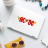 AC/DC Sticker Rear Window Car Sticker Logo Red for Fridge