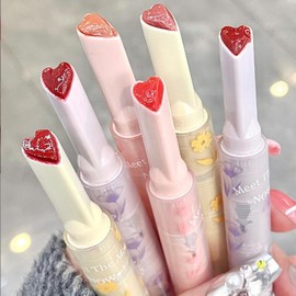 Cute, High Coloring and Melting Lip Makeup, Skin Tone, No Makeup Crushing, Tinted Feel, Long Lasting, Long Lasting, All Day Long, Uneven Skin Tone, Won't Peel Off, Glossy (04# Guababobo Color)
