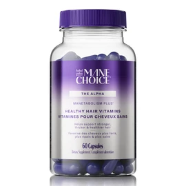 The Mane Choice MANETABOLISM Plus Healthy Hair Growth Vitamins - Supplements for Longer, Thicker, Healthier Hair - Hair Skin & Nails Vitamins for Women & Men (60 Capsules) Packaging May Vary