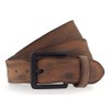 MUSTANG Leather Belt 40 mm W115 Cognac - Can be