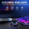 Portable Magnetic Wireless SpeakerG200 with RGB Light, Premium SoundQuality,Phone Stand