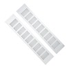 2 Pcs Air Vent Ventilation Grille Aluminium Alloy Rectangular Vent