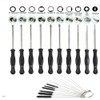 Carburettor Adjustment Tools, Pack of 10 Carburettor Screwdriver Set with