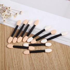 Eyeshadow Brush, Eyeshadow Tip, 10-Pack, OPP Packaging / 아이섀도우브러쉬 아이섀도우팁 10개입 OPP포장