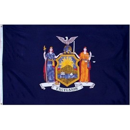 New York Flag Polyester 3 ft. x 5 ft.