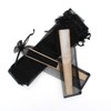 50 Black Organza Bags - Size 26cm x 6cm -