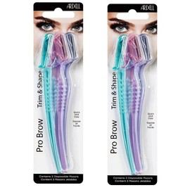 Ardell (Lot of 2) Ardell Fuzz Off Brow Trim and Shape Grooming Tool 6 Total NeW