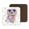 Coaster Meerkat Dessert Wildlife Animals Coasters Watercolour Art Gift Work