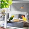 Mipcase Clear Window Bird Feeder with Suction Grip Sturdy and