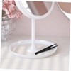 WOONEKY Eyes Brow Clip Isolating Tweezers 1.5mm Stainless Steel for