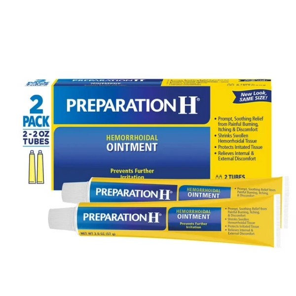 Preparation H Hemorrhoid Symptom Treatment Ointment, Itching, Burning Relief