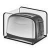 Kingshion Toaster Dust Cover for Most 2-slice Toasters, Dustproof Clear