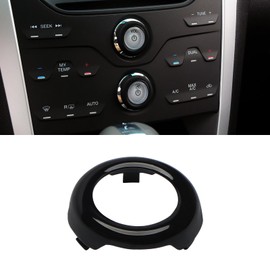 JERBOR 1PCS Audio Radio Volume Control Switch Turn Knob for Ford Explorer Taurus 2011-2017 Black