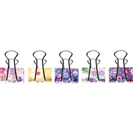 ソニック クリップ 花柄ダブルクリップ 小 15個入 GP-472