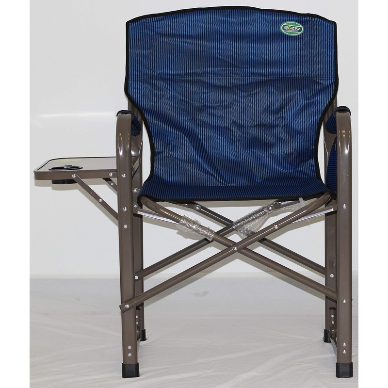 EEZ RV Products Heavy Duty High-Back Folding Director's Chair w/Side