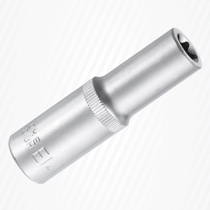 HARFINGTON E-Torx Socket 1/2" Drive E14 External Torx Deep Socket