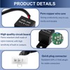 SRLWMYI LED Indicator Relay 12 V Universal Motorcycle Indicator Relay