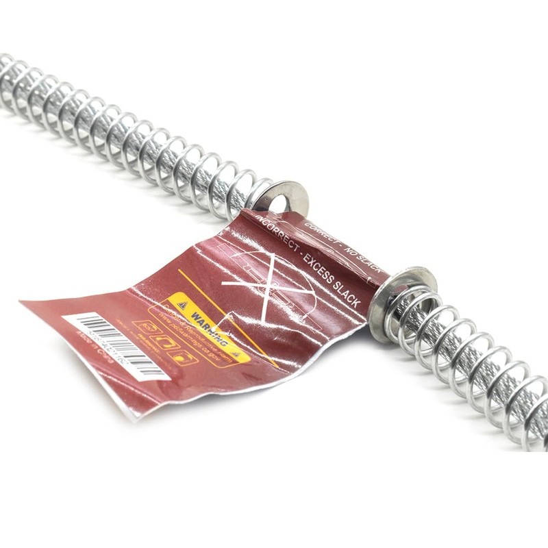 Interstate Pneumatics CU-SC2014 1/8 Inch Steel Double Loop x 20-1/4