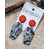 KEOKER Animal Print Silk Screen for Polymer Clay, Snake Pattern