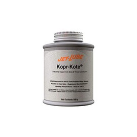 Jet-Lube Kopr-Kote - Copper Based | High Temperature | EP Lubricant | Anti-Seize | Military Grade | Low Friction | Water Resistant | 1 Lb.