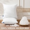 MIULEE Set of 4 Throw Pillow Inserts 20x20 Inches, 100%