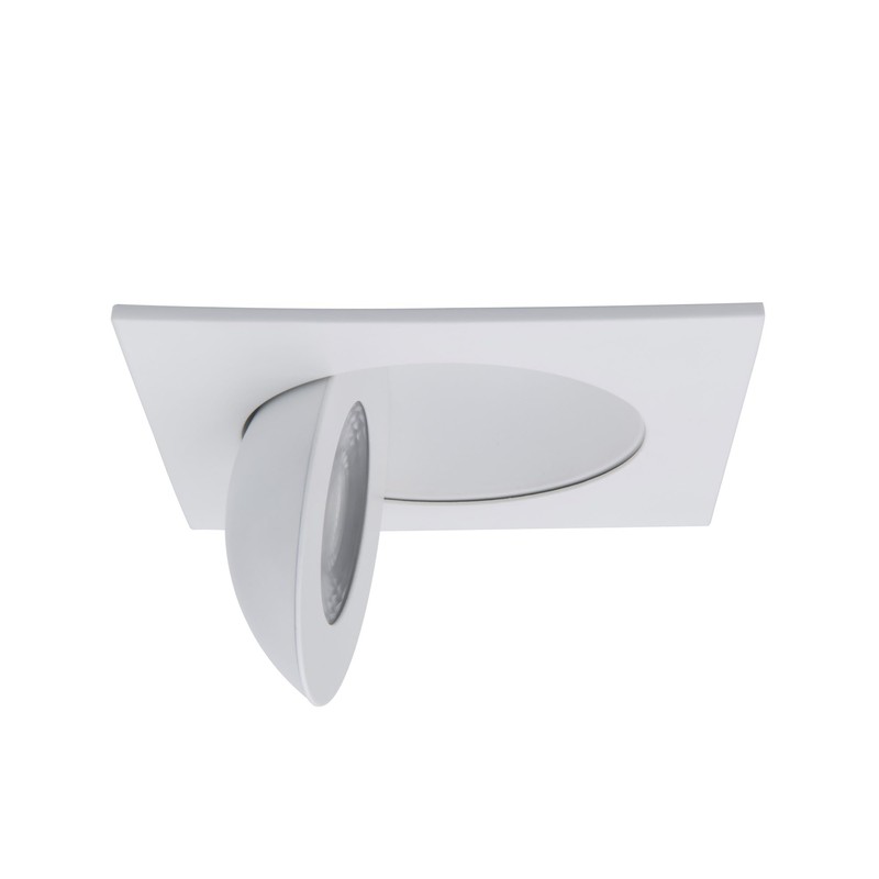 WAC Lighting Lotos 4in LED Square Adjustable Recessed Light 5-CCT