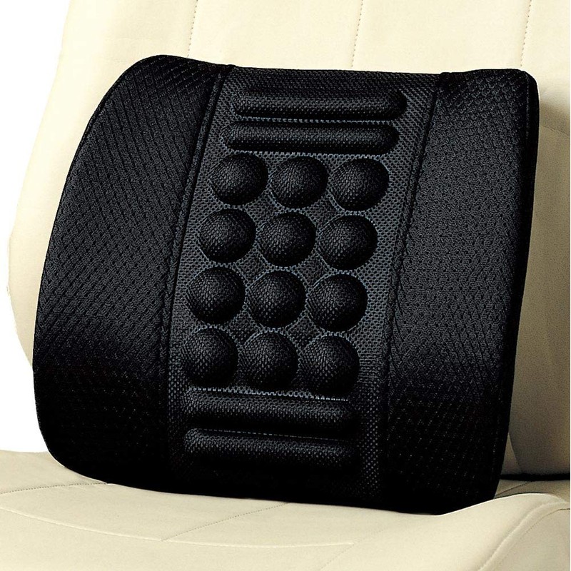 Bonform Cool Mesh Back Pad Cushion Black