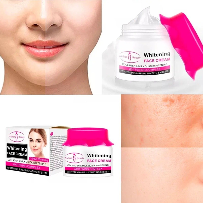 Set Crema Facial Aclarante + Crema Axilas Blanqueadora Full