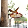 CAXUSD 1 Set Bird Feeder Set Platform Bird Feeder with