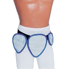 Colortrieve Gonadal & Ovarian Shield Belt System (Set of 4) - Ship Next Day - Hook & Loop Closure, Regular Lead, Royal Blue Nylon, USA Made