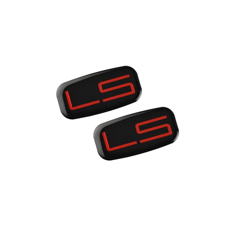 2Pcs LS Cab Emblem Badge 3D Logo Roof Pillar Replacement