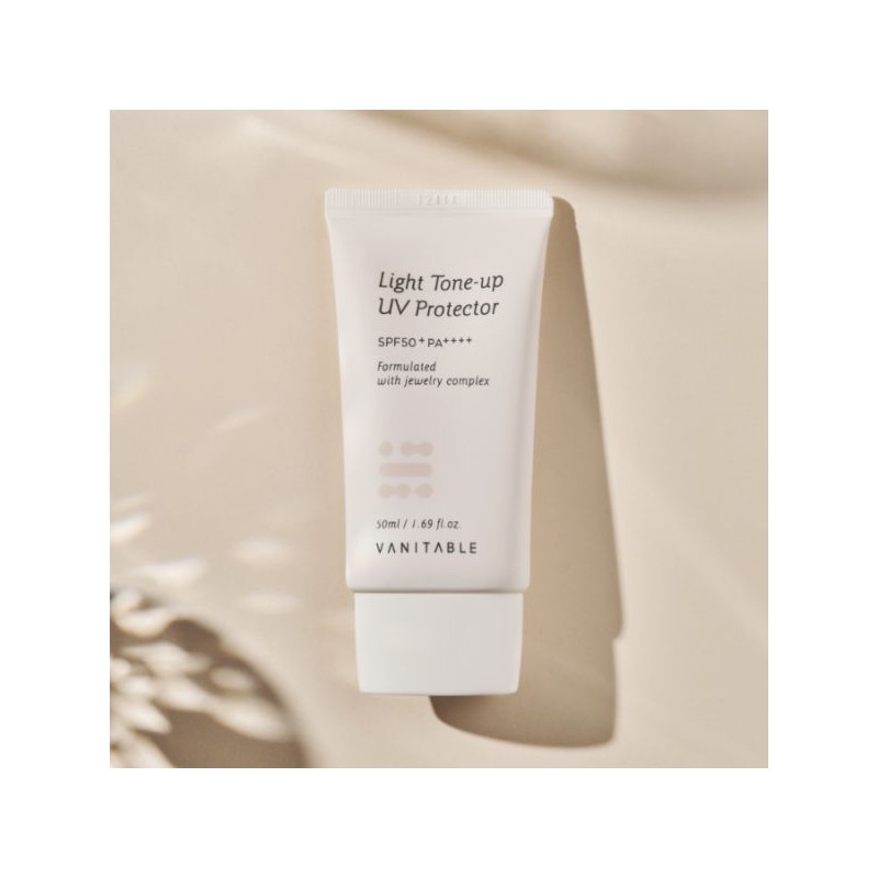 VANITABLE Light Tone-Up UV Protector SPF50+ PA++++ 50ml
