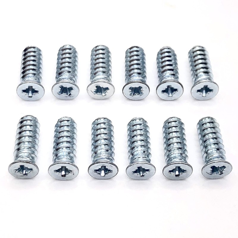 ReplacementScrews Flat Head Euro Screws Compatible with IKEA Part 100372