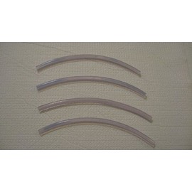 312 Motoring fits 2002-2005 Ford Thunderbird Clear Door Edge Trim MOLDING Protectors 4 Qty of 8" 2003 2004 02 03 04 05