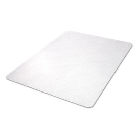 Deflecto EconoMat Anytime Use Chair Mat for Hard Floor, 45" x 53", Clear