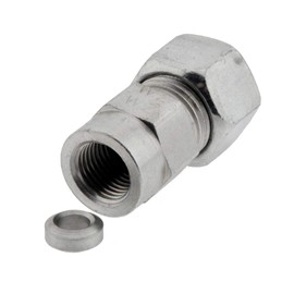Pressure Gauge Fitting 12 S-G 1/2 Inch Galvanised Steel Cutting Ring Fitting for Pressure Gauge Heavy Series