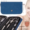 3 Swords Germany - brand quality 8 piece manicure pedicure