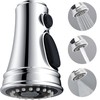 Hibbent 3 Modes Shower Head Kitchen Tap Replacement Pull-Out Shower