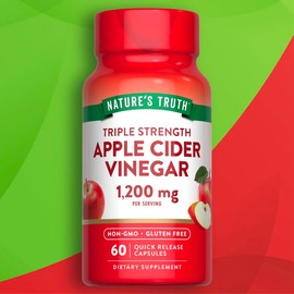 Apple Cider Vinegar 1200 mg Capsules