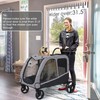 Saudism Dog Stroller For Large Dogs, Extra Large Pet Stroller