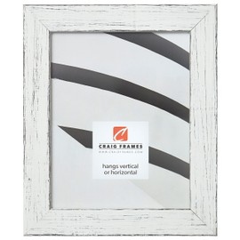 Craig Frames Jasper Picture Frame, 8.5 x 11 Inch, Country Marshmallow White